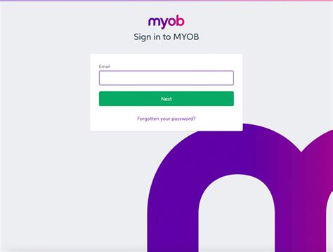 myob essential login